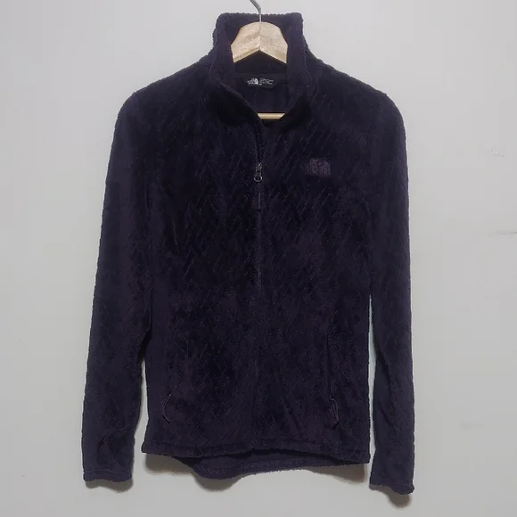 The North Face Deep Purple Osito High Pile Fleece Full Zip Jacket Women’s Small - Picture 2 of 9